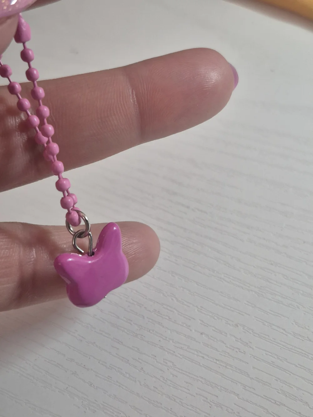 New Style Pink Cat Keychain ☆ Y2k Psychedelic illusive Novelty Accessory